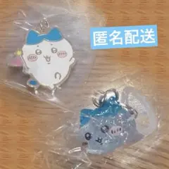 ちいかわパーク　まめまめフィギュア　チャームマーカー　メタルチャーム【ハチワレ】