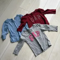 baby Gap 長袖Tシャツ 80サイズ 3枚セット