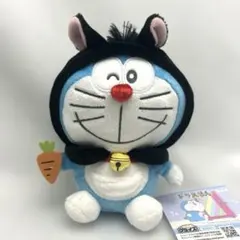 ドラえもん 午年ぬいぐるみ 黒いフード付き