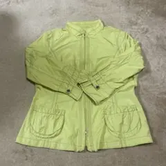 ライムグリーン ジャケット 長袖　Mサイズ