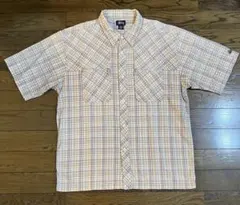stussy 半袖シャツ サイズＸＬ 90's チェック