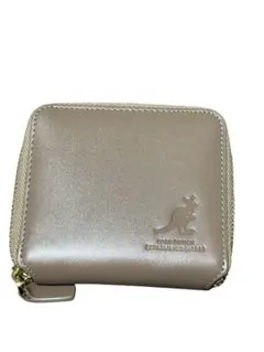 KANGOL 二つ折り財布 ラウンドファスナー