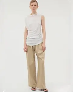 im) perf. Drawcord Pants / Camel 新品38 - メルカリ