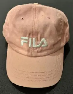 【値下げ】FILA ピンク ベースボールキャップのサムネイル