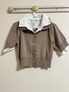 one after another NICE CLAUP ニット 半袖のサムネイル