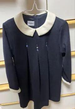ファミリア お受験半袖ワンピース（現行モデル）100cm - メルカリ