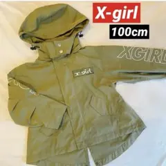 【エックスガール アウター パーカー ジャケット】カーキのサムネイル