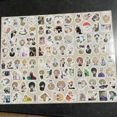 アニメ夏目友人帳ニャンコ先生キャラクター ステッカー シール 大量 まとめ売り