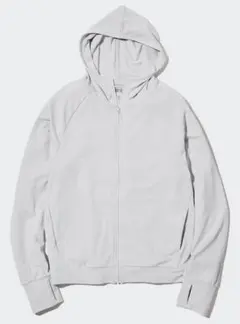 【美品】ユニクロ UNIQLO エアリズムUVカットメッシュパーカ 2023