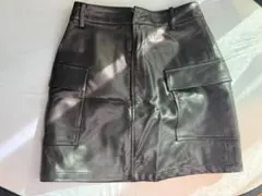 新品 EVRIS エヴリス レザー ミニスカート M