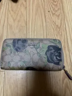 COACH 花柄 長財布