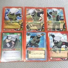 初期　ナルトカードゲーム　はたけカカシ　計6枚