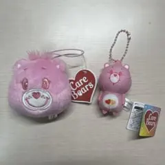 Care Bears ピンクぬいぐるみ・マスコットセット