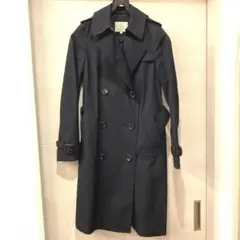 美品BEAUTY & YOUTH ネイビー トレンチコート S