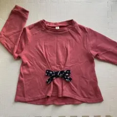 après les cours ピンク系トレーナーカットソー　120