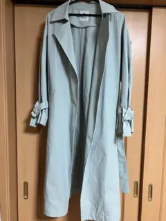 nano universe ✨ミントグリーン トレンチコート 38