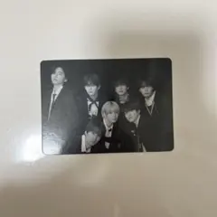 なにわ男子 アシンメトリー/Black Nightmare ブラメ盤 トレカ