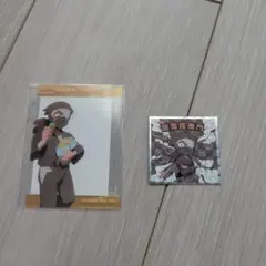 忍たま乱太郎　忍たま乱太郎マンチョコ　コレクターシール　雑渡昆奈門　クリアカード