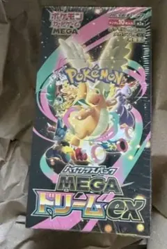 megaドリームex box シュリンク付き ポケモンカードゲーム - メルカリ