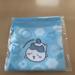 くら寿司　巾着袋 ハチワレ