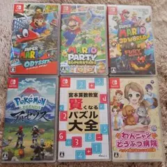 Nintendo Switch ゲームソフト6本セット