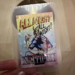 ヒロアカ 先着特典 DVD特典 オールマイトカード