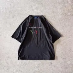 OARSMAN 90s ヴィンテージロックTシャツ XL ブラック　USA製