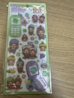 モンチッチ シールシート カラフル