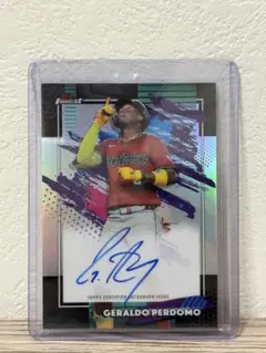 Topps Geraldo Perdomo 直筆サインカードダイヤモンドバックス