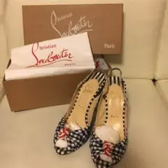 破格！美品！！クリスチャンルブタン サンダル