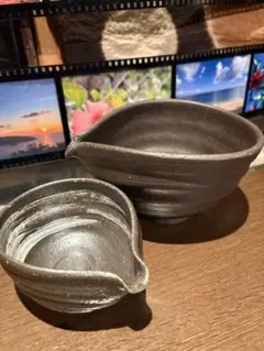片口 鉢 2個セット 和食器 陶器のサムネイル