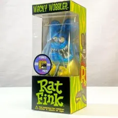 ラットフィンク RAT FINK フィギュア 青 Amazon.co.jp: FUNKO Wacky Wobbler RAT FINK （メタリック