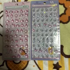 マイメロ、オイスター　ボンボンドロップシールミニ