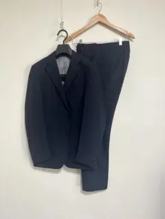 エディフィス　ネイビー チェック柄 スーツ セット