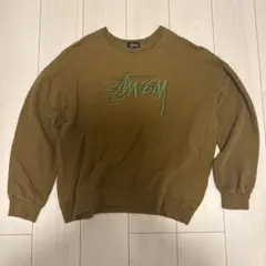 Stussy ブラウン カーキ　スウェット