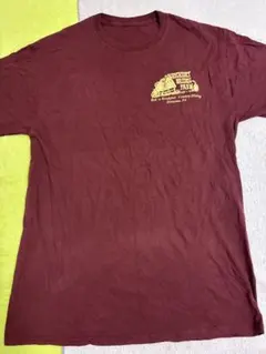【USA古着】HICKORY BRIDGE FARM/Tシャツ/バーガンディ