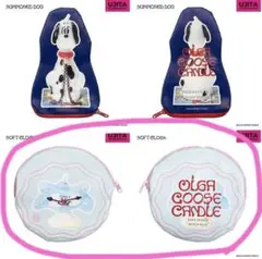 未使用 OLGA GOOSE CANDLE POUCHオルガグースキャンドル