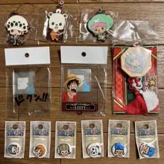 ワンピース 缶バッジ＆アクリルフレーム＆キーホルダー＆マグネット まとめ売り