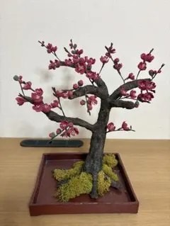 折り鶴盆栽【藤の花ミニ盆栽】No.3 - メルカリ