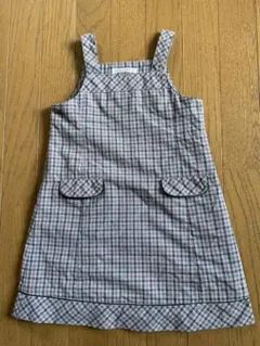 ブランシェス チェック ジャンパースカート ジャンスカ 110