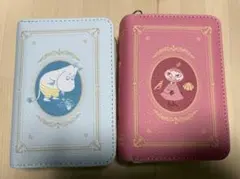 MOOMIN ムーミン リボン付きブック型ポーチ リトルミイ 2種