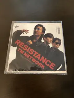 TM NETWORK／RESISTANCE／小室哲哉／木根尚登／レコード／美盤