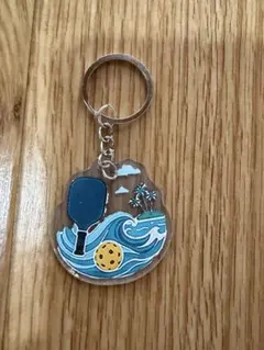 ２つで500円　ピックルボール　キーホルダー　キーリング
