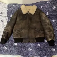 ma-1 レザージャケット