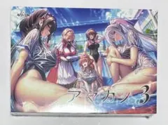アマカノ3 特製B5イラストシート、おまけ缶バッジ付き