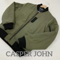 【CASPER JOHN】　リバーシブルボンバージャケット　S ＃Z47