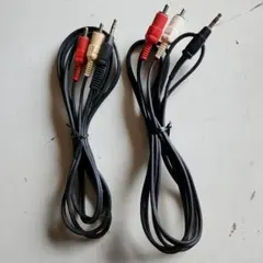 RCAオーディオケーブル 3.5mmジャック