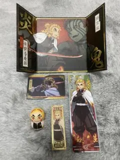 鬼滅の刃　煉獄杏寿郎　屏風　カード　ステッカー