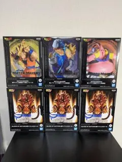 ドラゴンボール　フィギュア　まとめ売り　ゴジータ4 孫悟空2 魔人ベジータ　ブウ