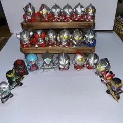ウルトラマン 仮面ライダー　指人形 23体セット